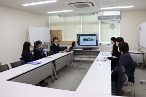 富山県立高岡高等学校様 研究室見学
