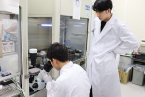 明誠学院高等学校の生徒さん来訪